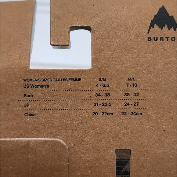 NWT Burton Women's Emblem Midweight Socks-S/M (4-6.5) - Picture 4 of 6